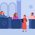 male-female-people-courtroom-flat-vector-illustration-judge-listening-attorney-female-lawyer-giving-speech-courthouse-trial-justice-law-process-concept_74855-24293