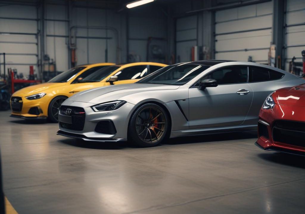 Особенности тюнинга спортивных четырехдверных купе: внешние и технические модификации